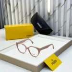 Fendi Cateye Pink Eyeglasses UV Protection One Size