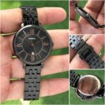 Fossil 7AA Black Stainless Steel 38mm Quartz Watch - Image 2