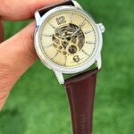 Fossil 7AAA Premium Brown Leather 42mm Automatic