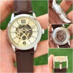 Fossil 7AAA Premium Brown Leather 42mm Automatic - Image 2
