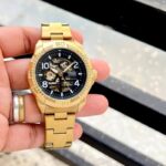 Fossil Bronson Automatic Gold 43mm ME3257