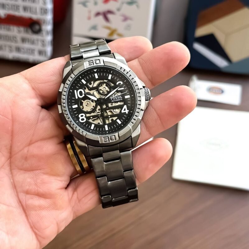Fossil-Bronson-ME3255-44mm-Black-Dial-Automatic-1 Fossil Bronson ME3255 44mm Black Dial Automatic - Image 1