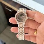Fossil Curiosity Skeleton 35mm Silver Dial Automatic
