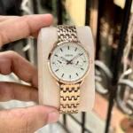 Fossil ES3713 Gold 35mm Quartz Watch - Image 2