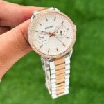 Fossil ES4259 12Hr Dial Round Case Quartz 40mm