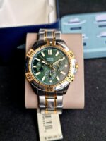 Fossil FB-01 Chronograph Green Dial 100M Quartz 44mm