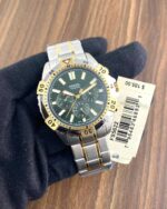 Fossil FB-01 Chronograph Green Dial 100M Quartz 44mm - Image 2
