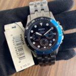 Fossil FB-01 Chronograph Smoke Stainless Steel 100M Quartz