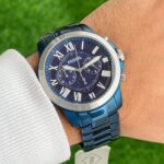 Fossil FS-5230 Blue Dial 42mm Quartz Watch