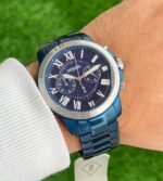 Fossil FS-5230 Blue Dial 42mm Quartz Watch