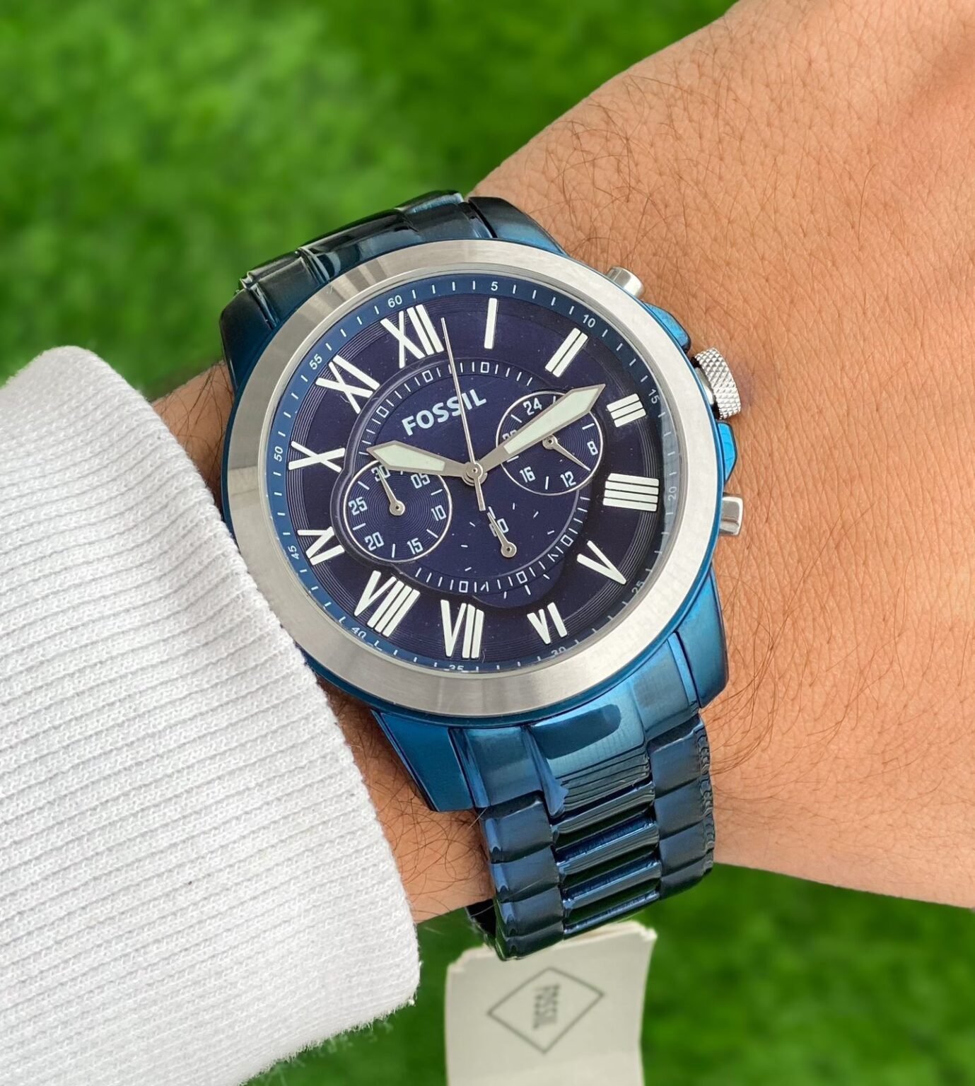 Fossil-FS-5230-Blue-Dial-42mm-Quartz-Watch-1 Fossil FS-5230 Blue Dial 42mm Quartz Watch - Image 1