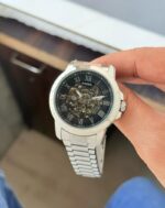Fossil Grant Automatic Silver 42mm (ME3103) Quartz - Image 3