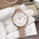 Fossil Jacqueline Collection 35mm Rose Gold Quartz