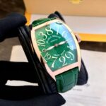 Franck Muller Crazy Hours Rose Gold Green 40mm Automatic