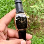 Franck Muller Curvex X Piano Chronograph Black 40mm Quartz