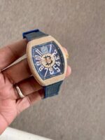 Franck Muller Vanguard Bitcoin Blue Automatic 7AAA