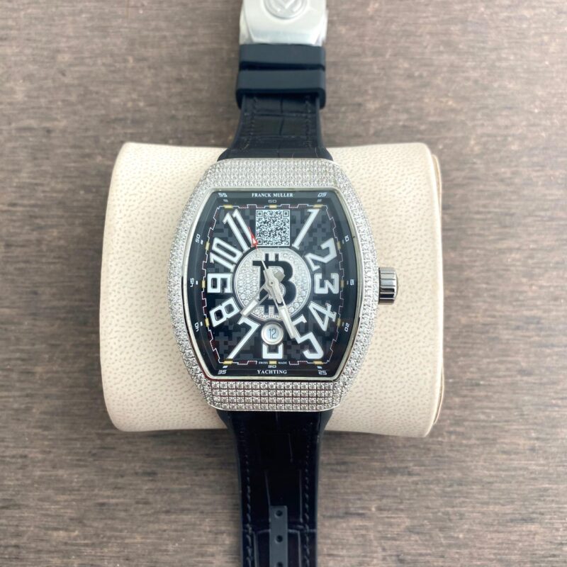Frank-Muller-Vanguard-Bitcoin-Black-Dial-40mm-Automatic-1 Frank Muller Vanguard Bitcoin Black Dial 40mm Automatic - Image 1