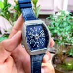 Frank Muller Vanguard Yatching Crazy Hour Blue Dial 40mm Automatic