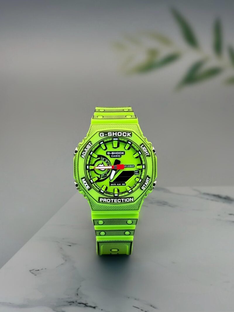 G-SHOCK-GA-2100-Green-200M-Water-Resistant-Quartz-1 G-SHOCK GA-2100 Green 200M Water Resistant Quartz - Image 1