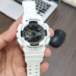 G-Shock Ga-110 White Black Analog-Digital 45mm