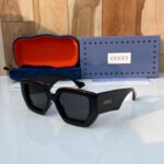 Gucci Bold Square Frame Black Sunglasses