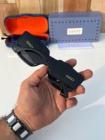 Gucci Bold Square Frame Black Sunglasses - Image 5