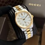 Gucci G-Timeless Two Tone 40mm Blue Dial Automatic