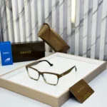 Gucci Rectangle Eyeglass Black-Universal