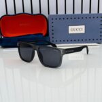 Gucci Square Black Sunglasses Plastic