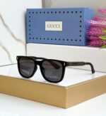 Gucci Square Tortoiseshell Polarized Brown Lens - Image 4