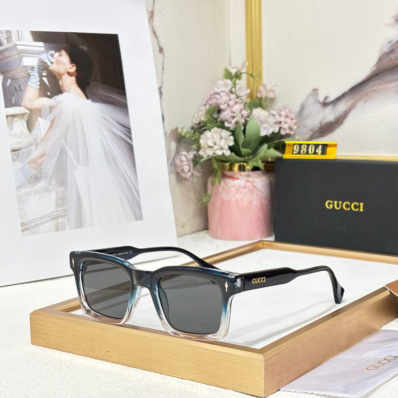 Gucci-Wayfarer-Women-Black-UV-Protection-1 Gucci Wayfarer Women Black UV Protection - Image 1