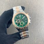 Guess Audacious Chrono Green Dial 44MM Quartz