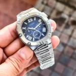 Guess Chronograph Blue Dial Stainless Steel Quartz 40mm - Image 2