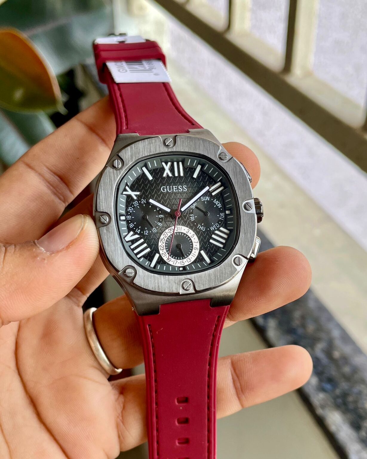 Guess-Headline-GW0571G4-Gray-Black-Dial-Quartz-44mm-1 Guess Headline GW0571G4 Gray Black Dial Quartz 44mm - Image 1
