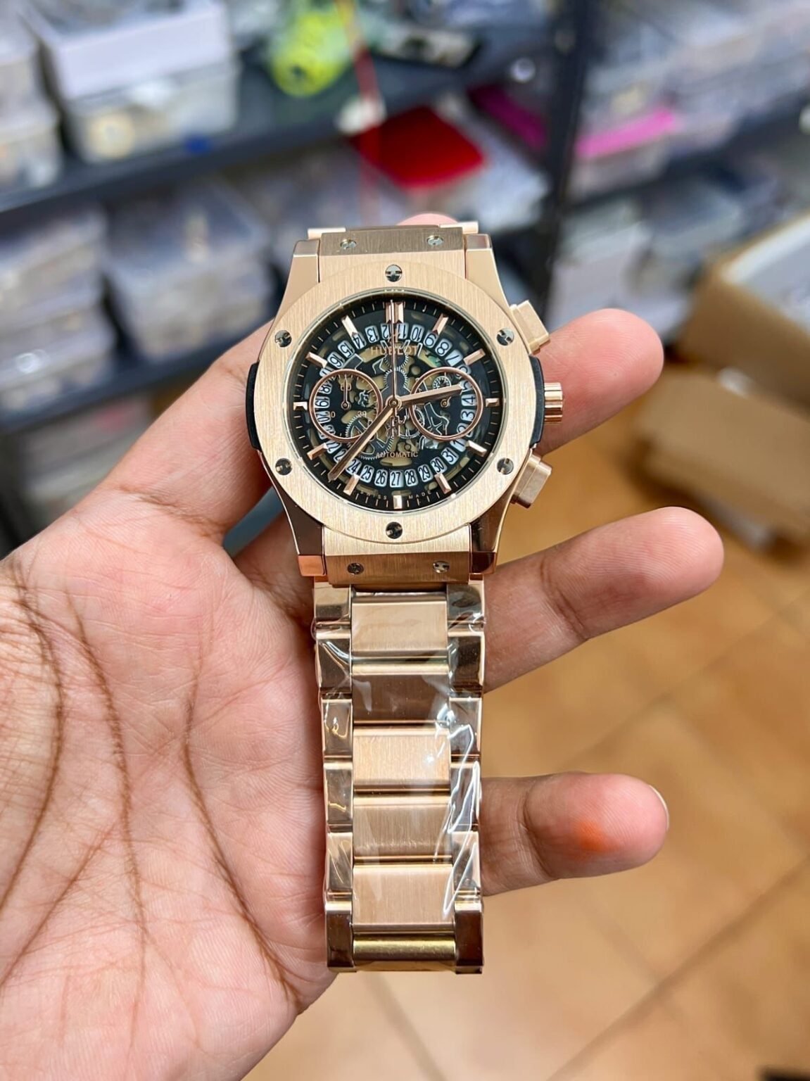 Hublot-Big-Bang-5-Rose-Gold-Chronograph-44mm-1 Hublot Big Bang 5 Rose Gold Chronograph 44mm - Image 1