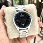 Hugo Boss Pioneer 1513712 Silver Chronograph 44mm
