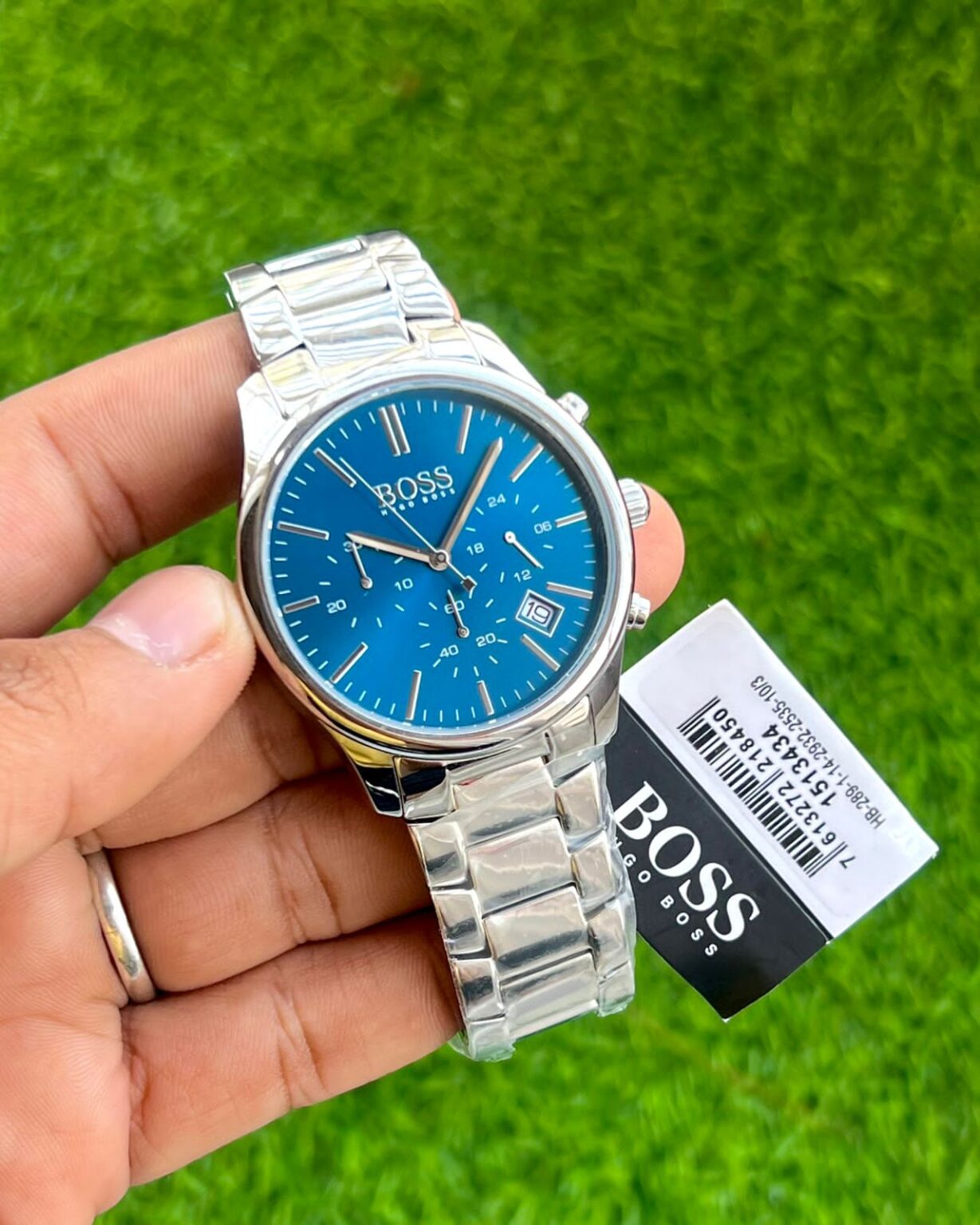 Hugo-Boss-Time-One-1513434-Blue-Dial-Chronograph-Quartz-1 Hugo Boss Time One 1513434 Blue Dial Chronograph Quartz - Image 1