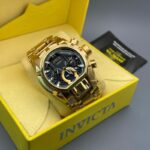 Invicta Reserve Bolt Zeus Magnum Black Dial 52mm Quartz