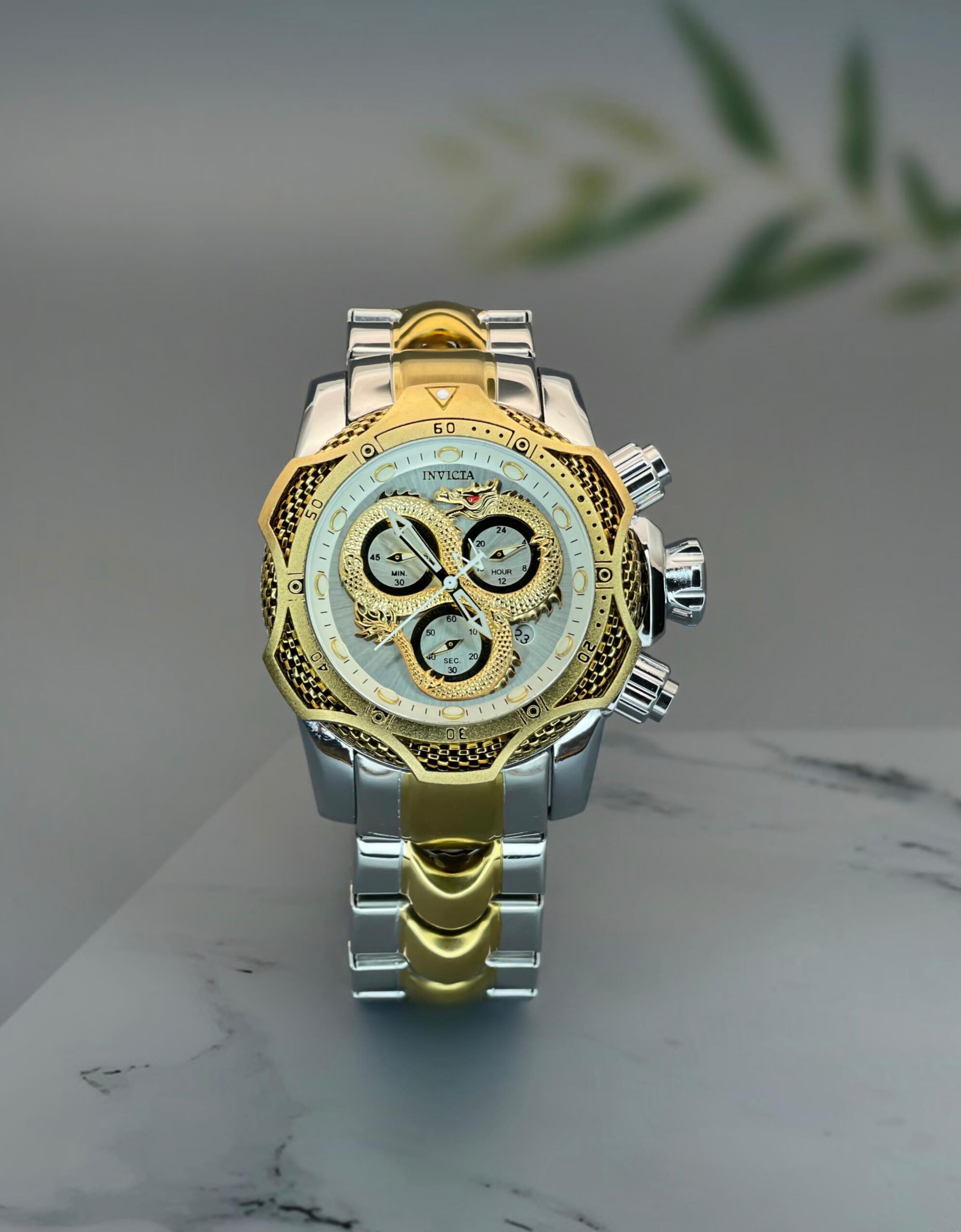 Invicta-Venom-White-Chronograph-52mm-Quartz-1 Invicta Venom White Chronograph 52mm Quartz - Image 1
