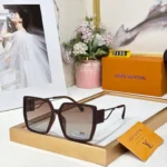 LV Oversized Polarized Sunglass Black