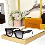 LV Sunglasses Black UV Protection