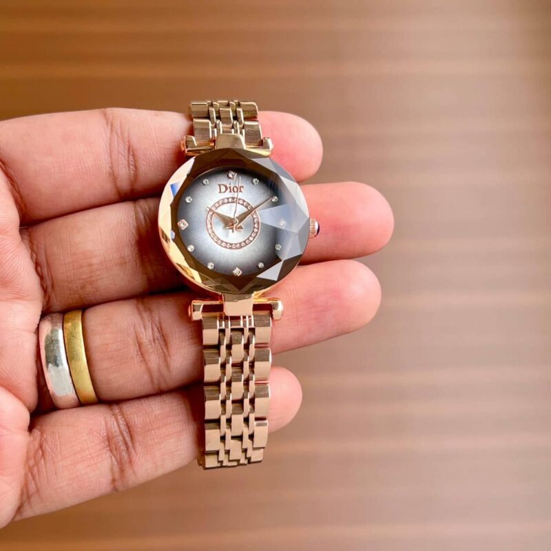 Lady-Dior-35mm-Brown-Galaxy-Dial-Quartz-Watch-1 Lady Dior 35mm Brown Galaxy Dial Quartz Watch - Image 1
