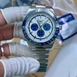 Longines Conquest Chronograph White-Blue 42mm Automatic