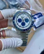 Longines Conquest Chronograph White-Blue 42mm Automatic