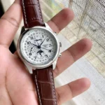 Longines Master Moon Phase 42mm Silver Dial Automatic
