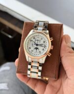 Longines Moon-Phase Automatic 42MM Silver Dial Steel - Image 2