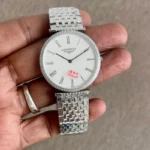 Longines One Click King Silver White Dial 42mm Quartz