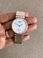 Longines One Click King Silver White Dial 42mm Quartz - Image 2