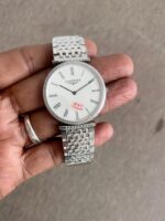 Longines One Click King Silver White Dial 42mm Quartz - Image 3