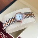 Longines PrimaLuna 28mm White Mother-of-Pearl Quartz